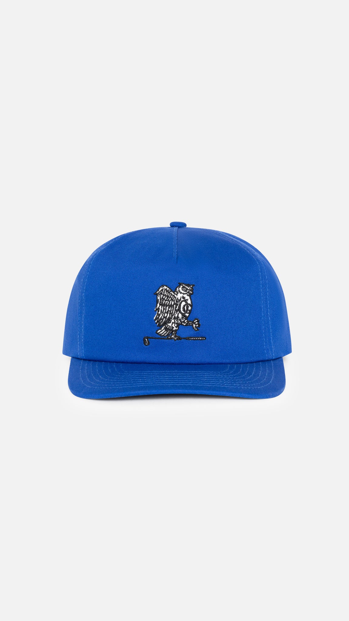 QG Owl Crest 5-Panel Blue