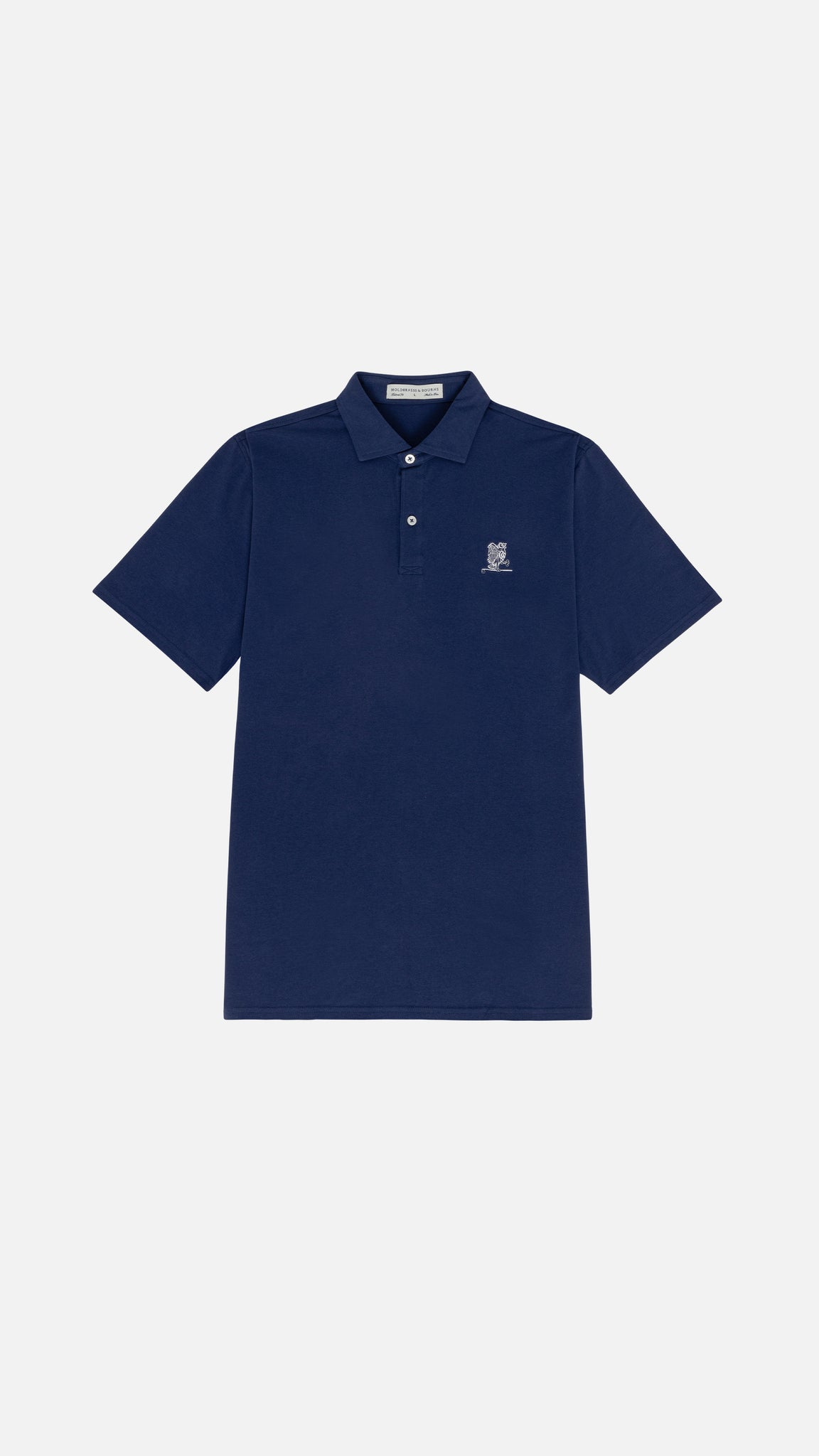 QG x HB Owl Polo Navy