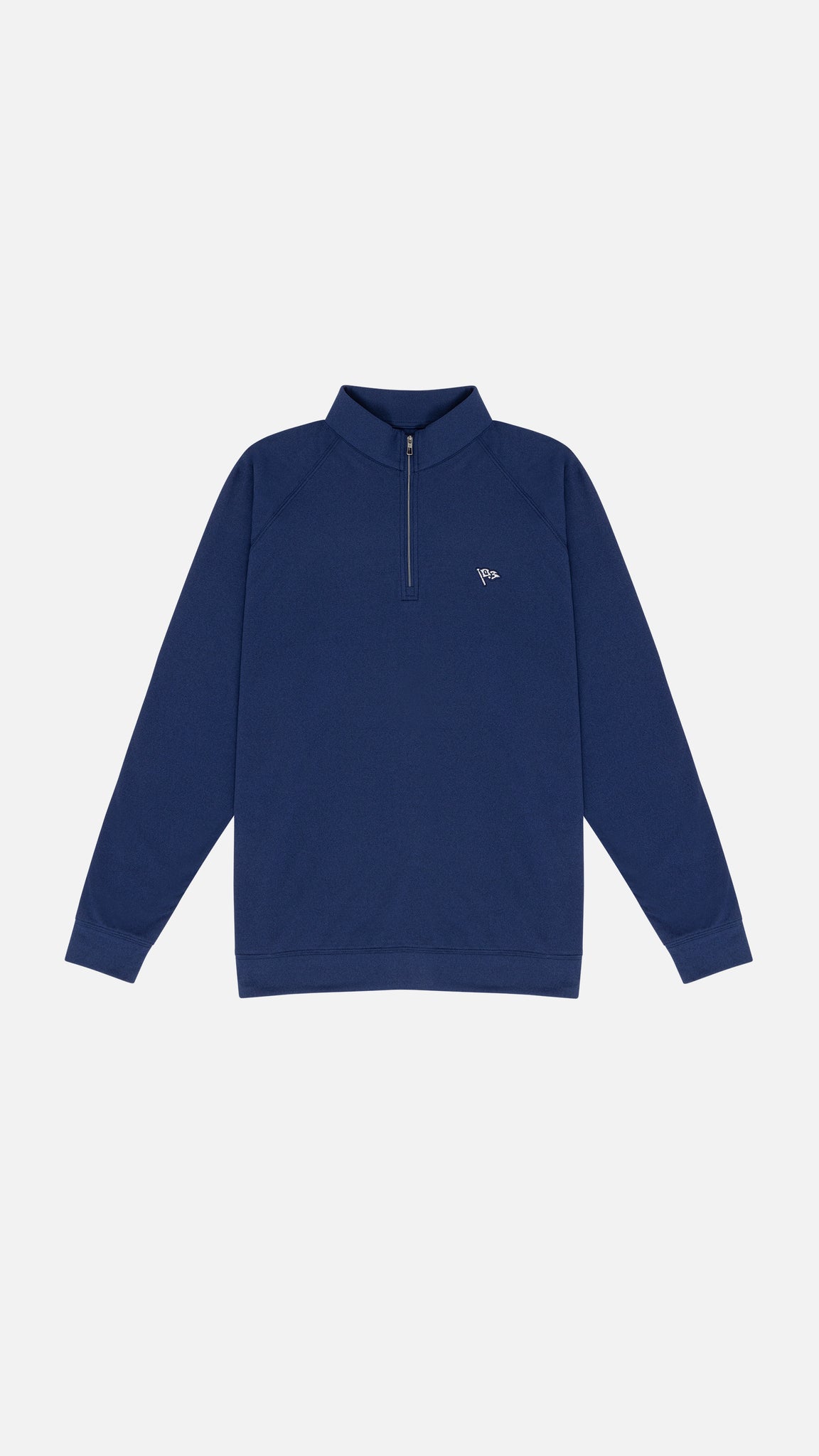 QG x HB Pennant Pullover Navy